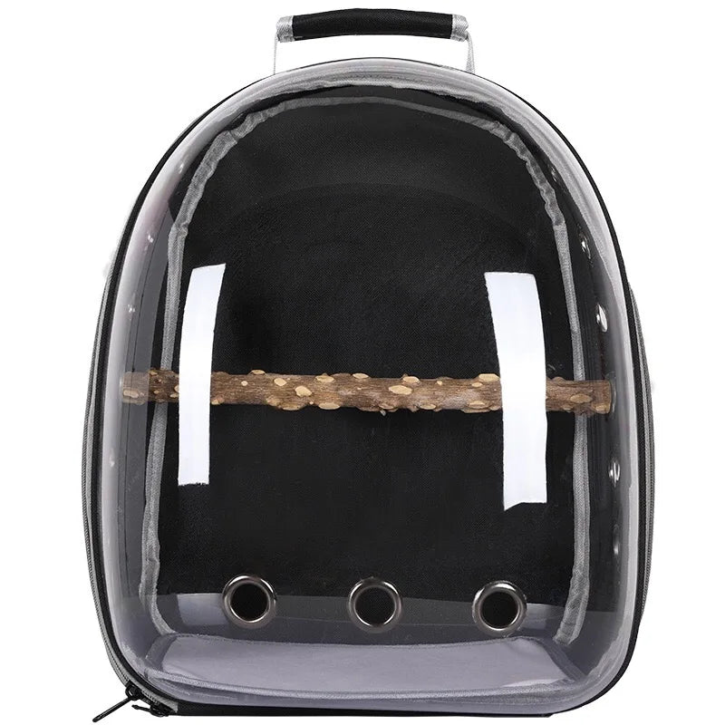 Bird Backpack with Perch and Feeder 