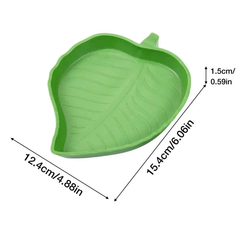 Leaf Reptile Food/Water Bowl 