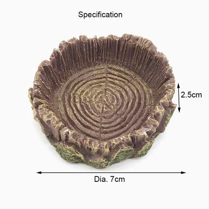Pet Reptile Feeder Bowl