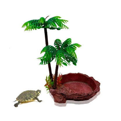 Pet Reptile Feeder Bowl