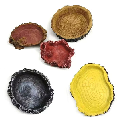 Pet Reptile Feeder Bowl