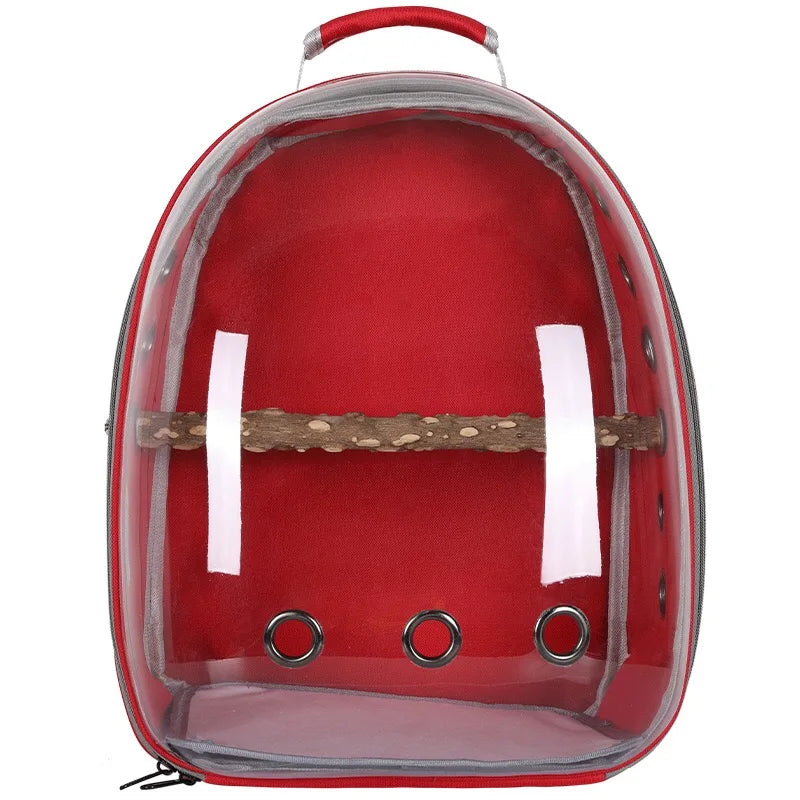 Bird Backpack with Perch and Feeder 