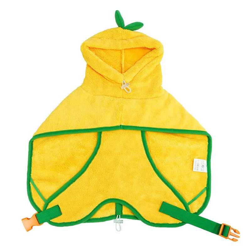Wrap-Style Quick-Drying Dog Bathrobe — detail view 9