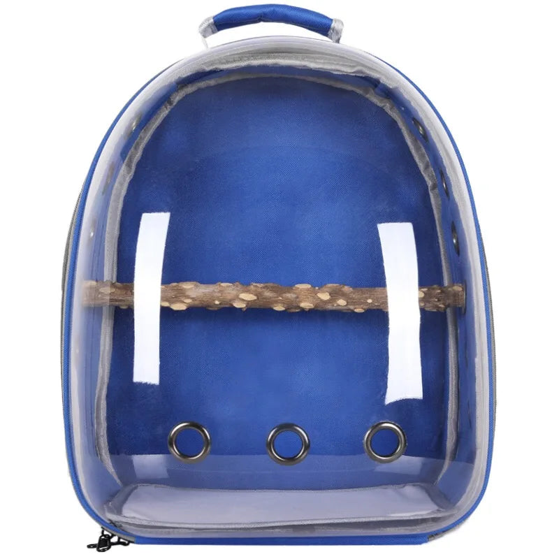 Bird Backpack with Perch and Feeder 