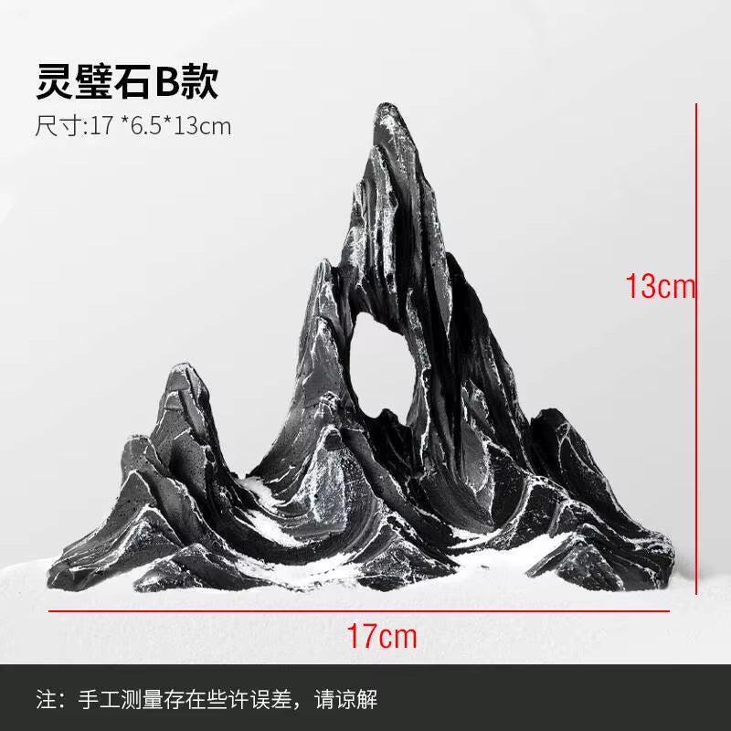 Stunning Large Resin Aquarium Rockery Decoration - Transform Your Fish Tank with Beautiful Landscape Accessories