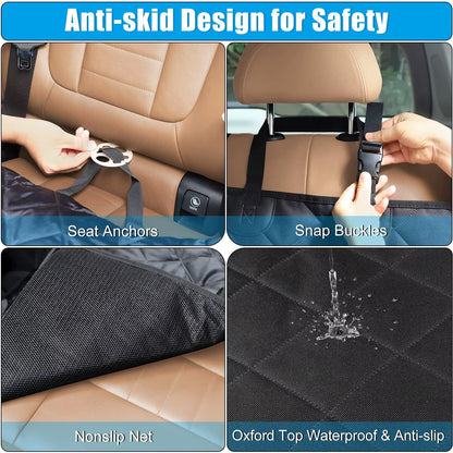 Waterproof  Dog Car Seat Cover 