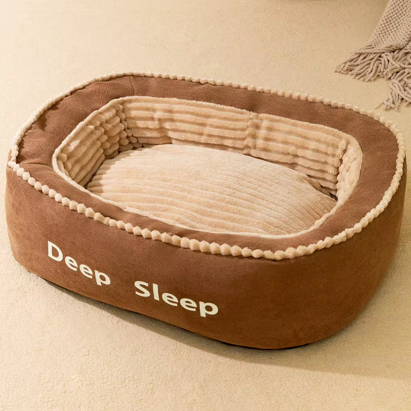 Pet Dog Bed Cushion Soft Sofa 