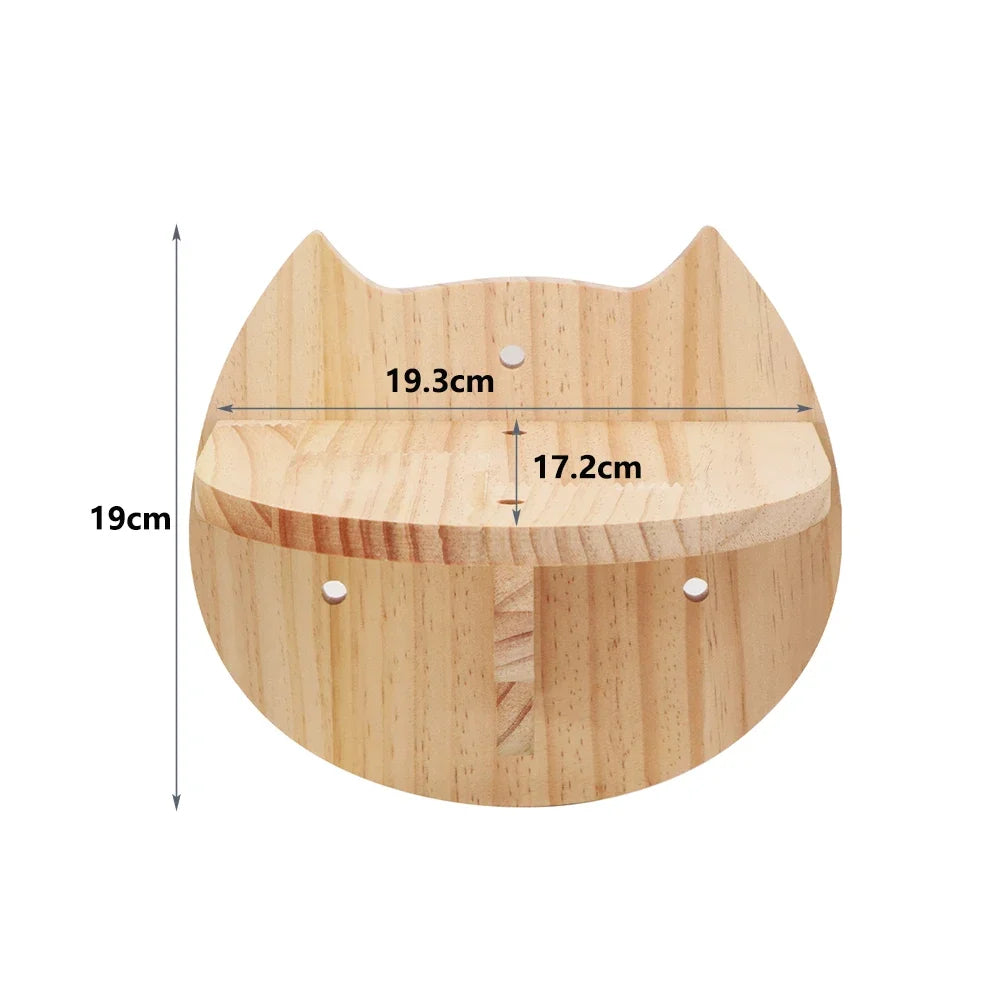 Wall-Mounted Cat Stairs