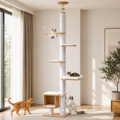 Floor to Ceiling Cat Tree 