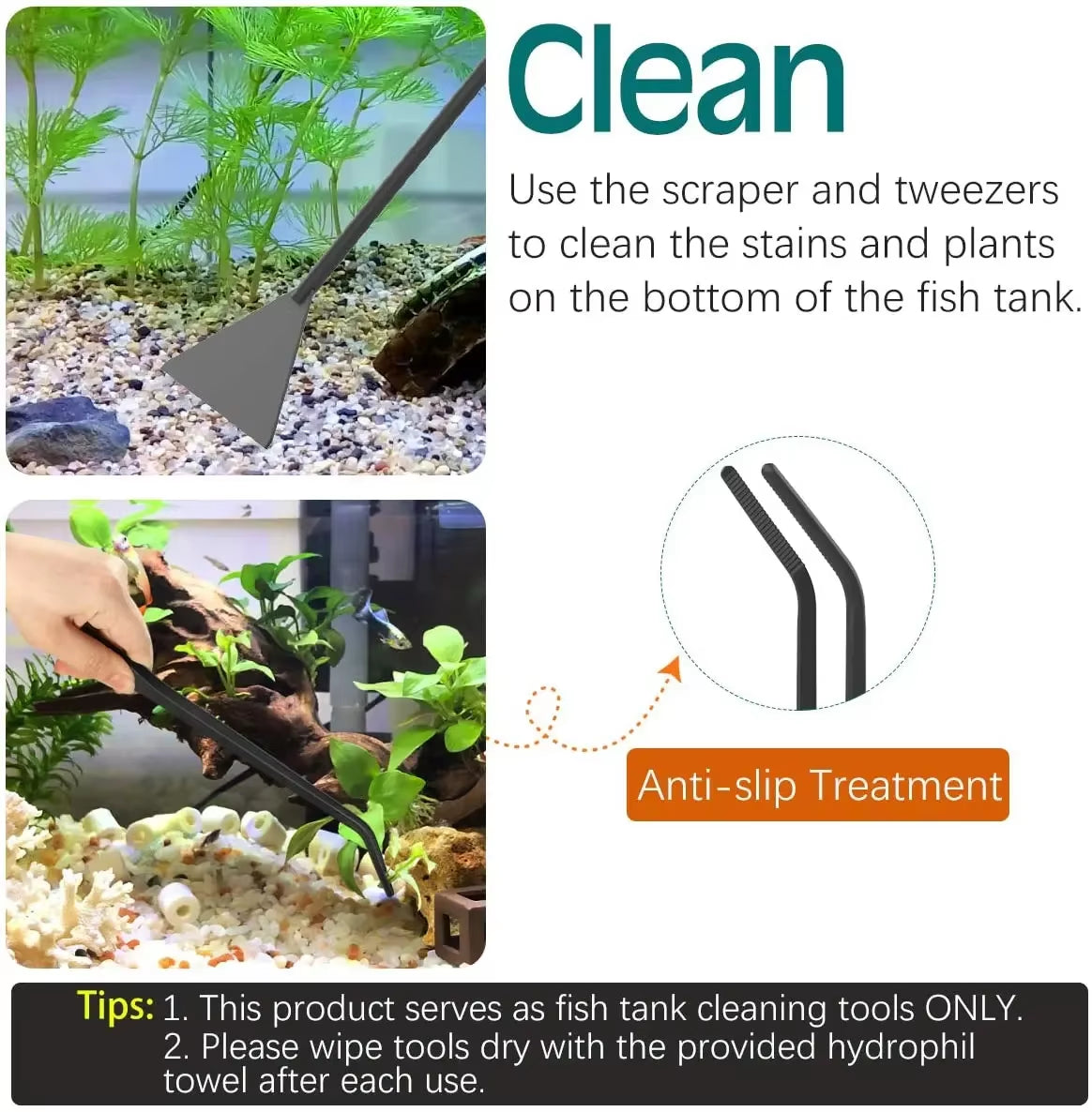 4-IN-1 Aquarium Plants Tool Set 