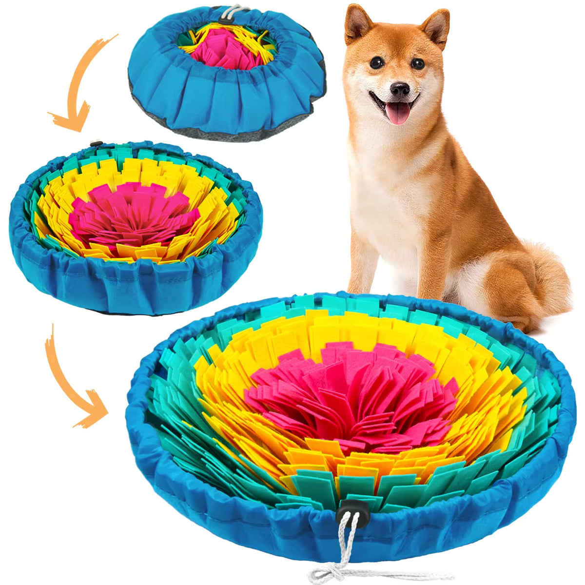 Adjustable Snuffle Mat for Dogs