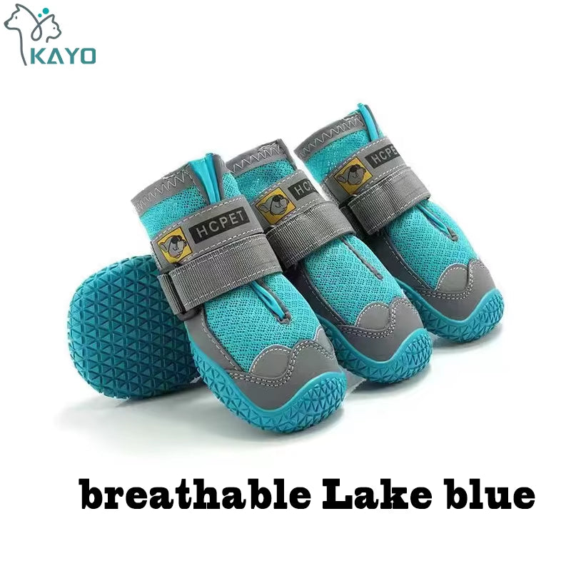 4Pcs/Set Dog Shoes 