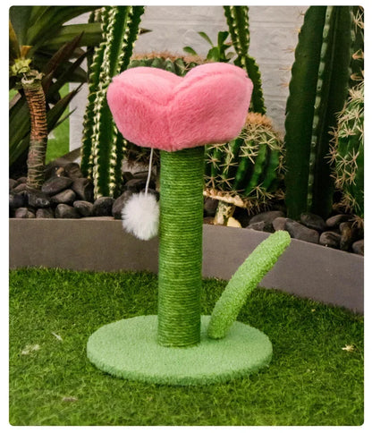 Tulip-Shaped Cat Tower 