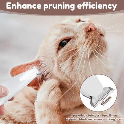 Pet Trimmer with LED Light 