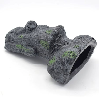 Easter Island Stone Aquarium Decoration