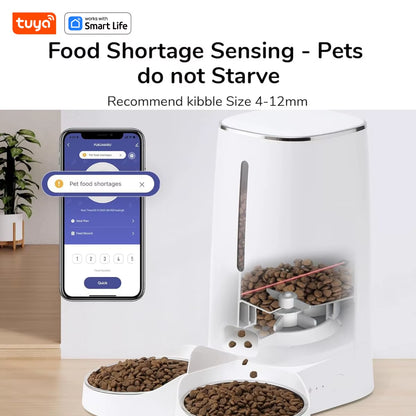 Wi-fi Automatic Pet Feeder for 2 Pets