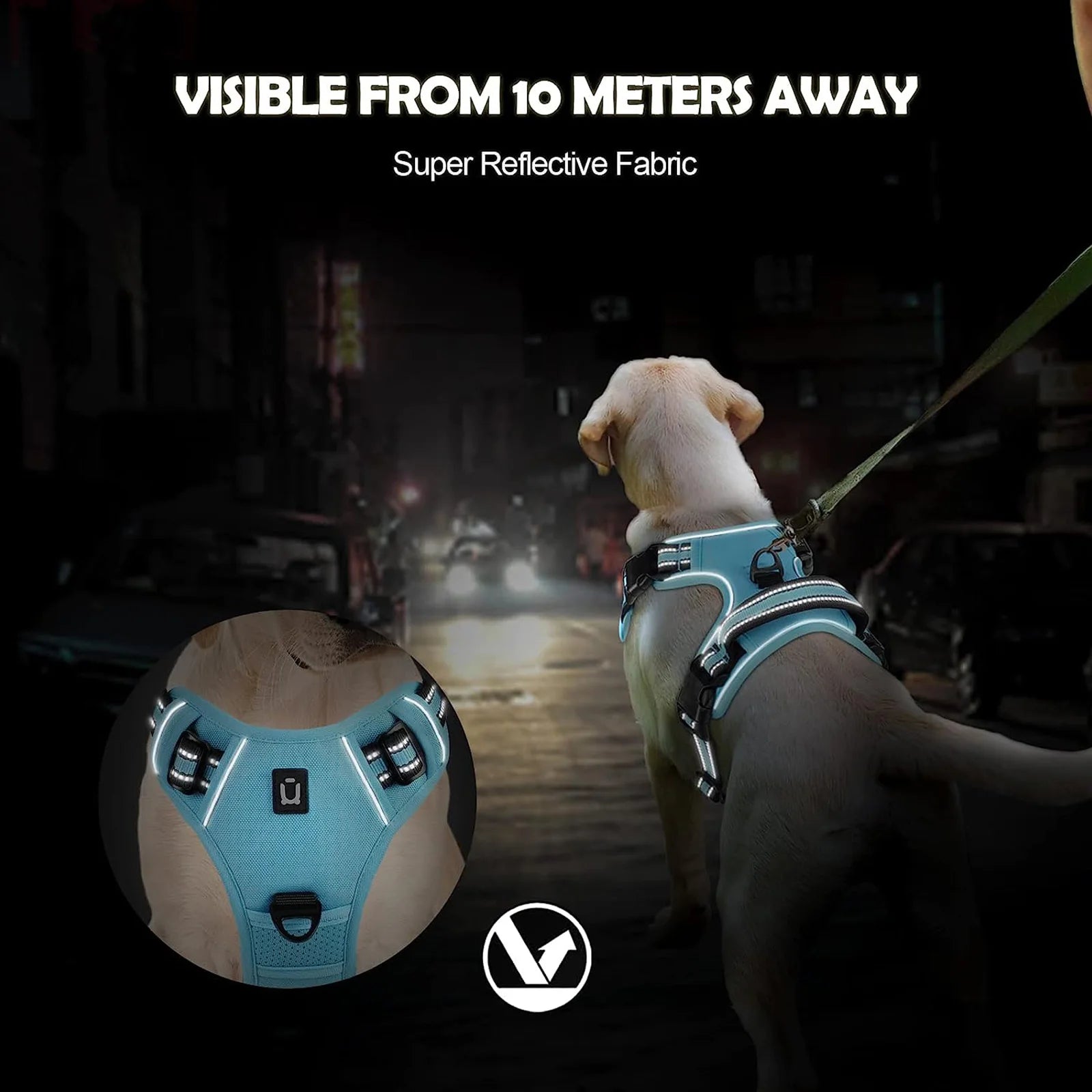 No-Pull Dog Vest with Easy Control Handle