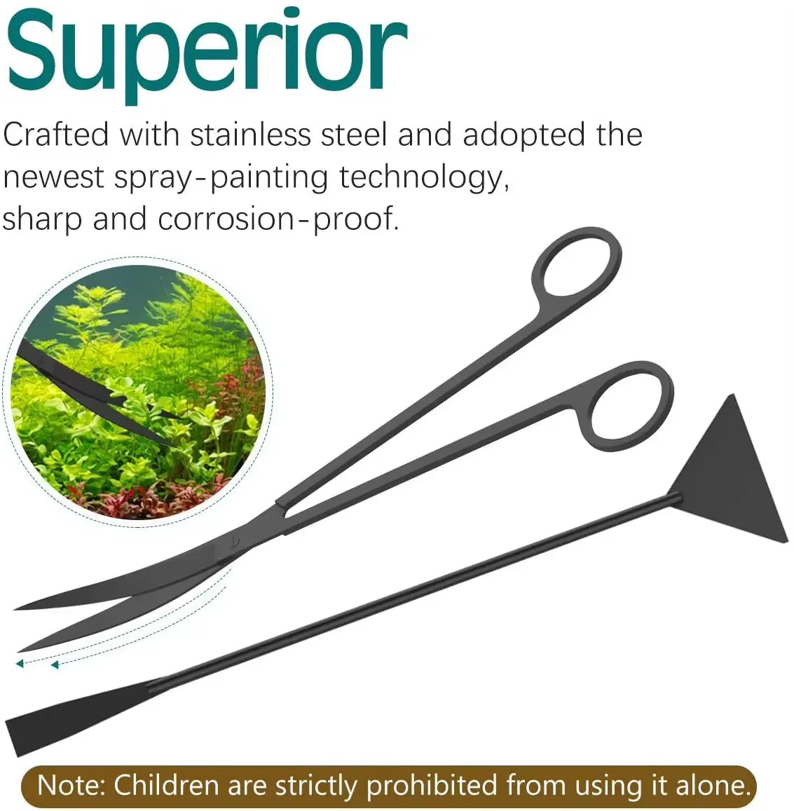 4-IN-1 Aquarium Plants Tool Set 
