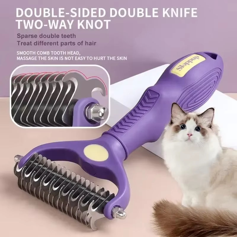 Dog Deshedding Brush 