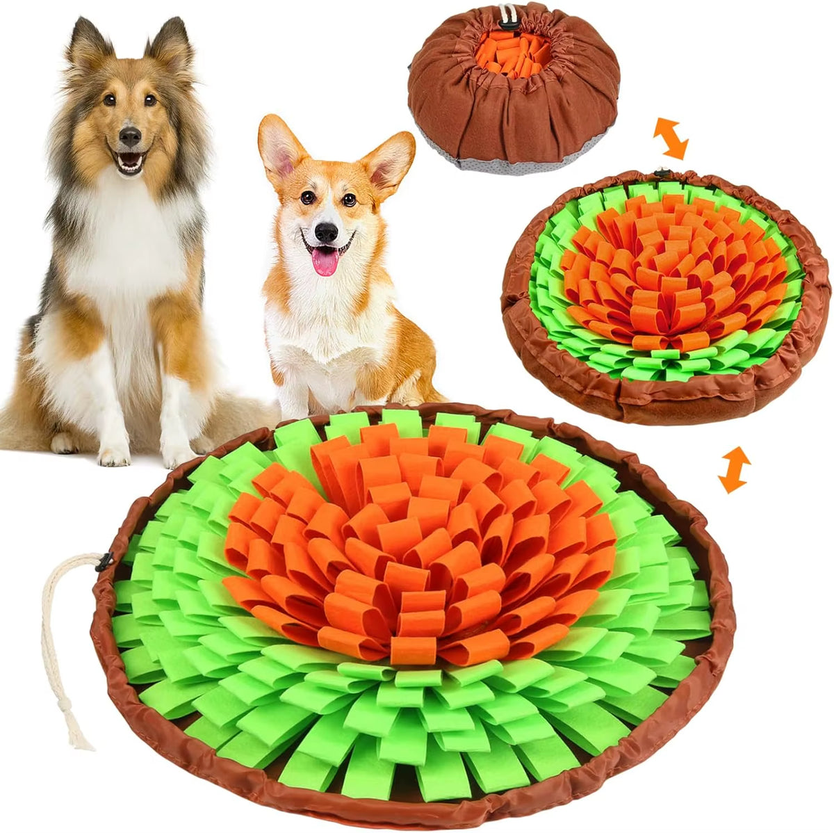Adjustable Snuffle Mat for Dogs