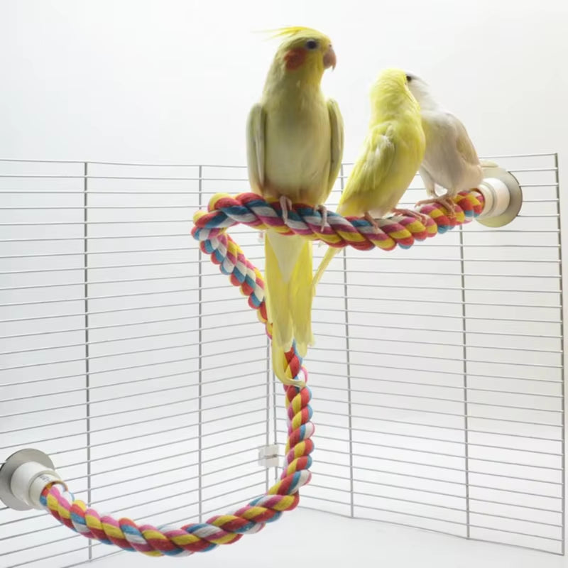 Durable Cotton Rope for Pet Parrots 