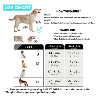 No-Pull Dog Vest with Easy Control Handle