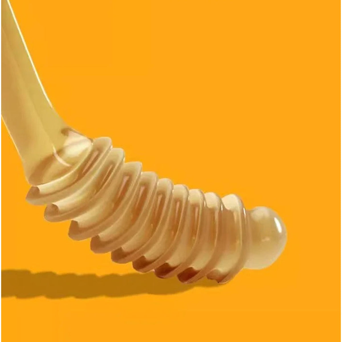 Soft silicone tongue-scraper head for pet oral care